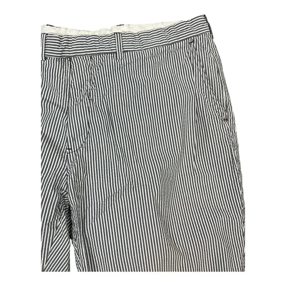Polo Ralph Lauren Mens Seersucker Golf Shorts Bradbury Fit sz 40 striped